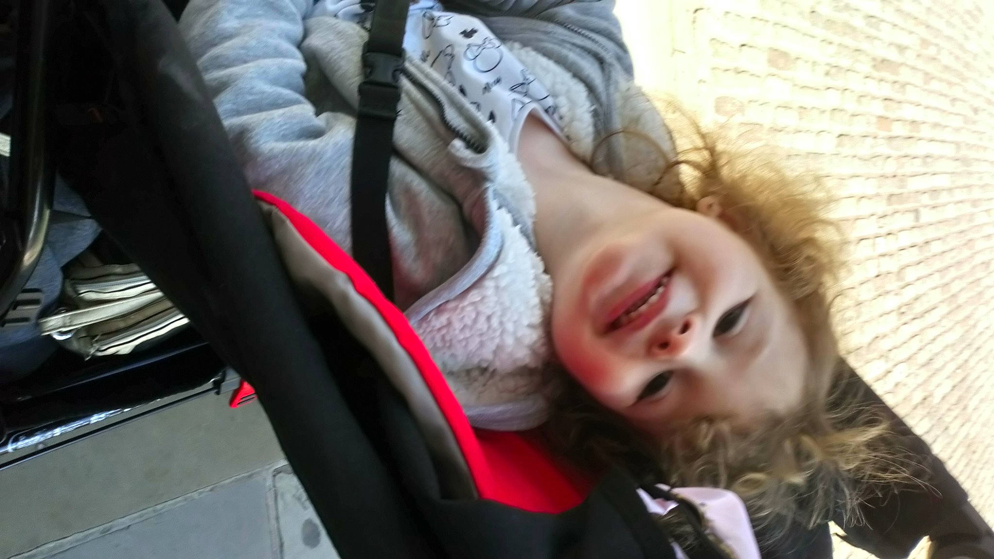 Aria-rose joined the competition — help win amazing prizes! baby, baby_carriage, baby_products, carmine, child, comfort, elbow, fun, gesture, grass, happy, human_leg, joy, laugh, leisure, lip, nose, person, sitting, smile