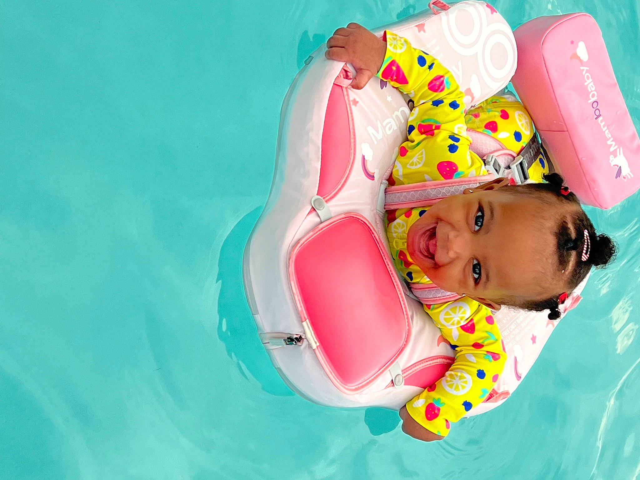 Maleah joined the competition — help win amazing prizes! art, baby, baby_float, baby_products, baby_toddler_clothing, baby_toys, carmine, child, circle, fun, happy, leisure, magenta, pattern, person, personal_protective_equipment, play, recreation, swimming_pool, toddler