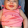 baby, smile, pink_top, diaper, cute, happy, child, infant, skin, face, arms, legs, sitting, clothing, closeup, cheeks, playful, toddler, cute_expression, babywear