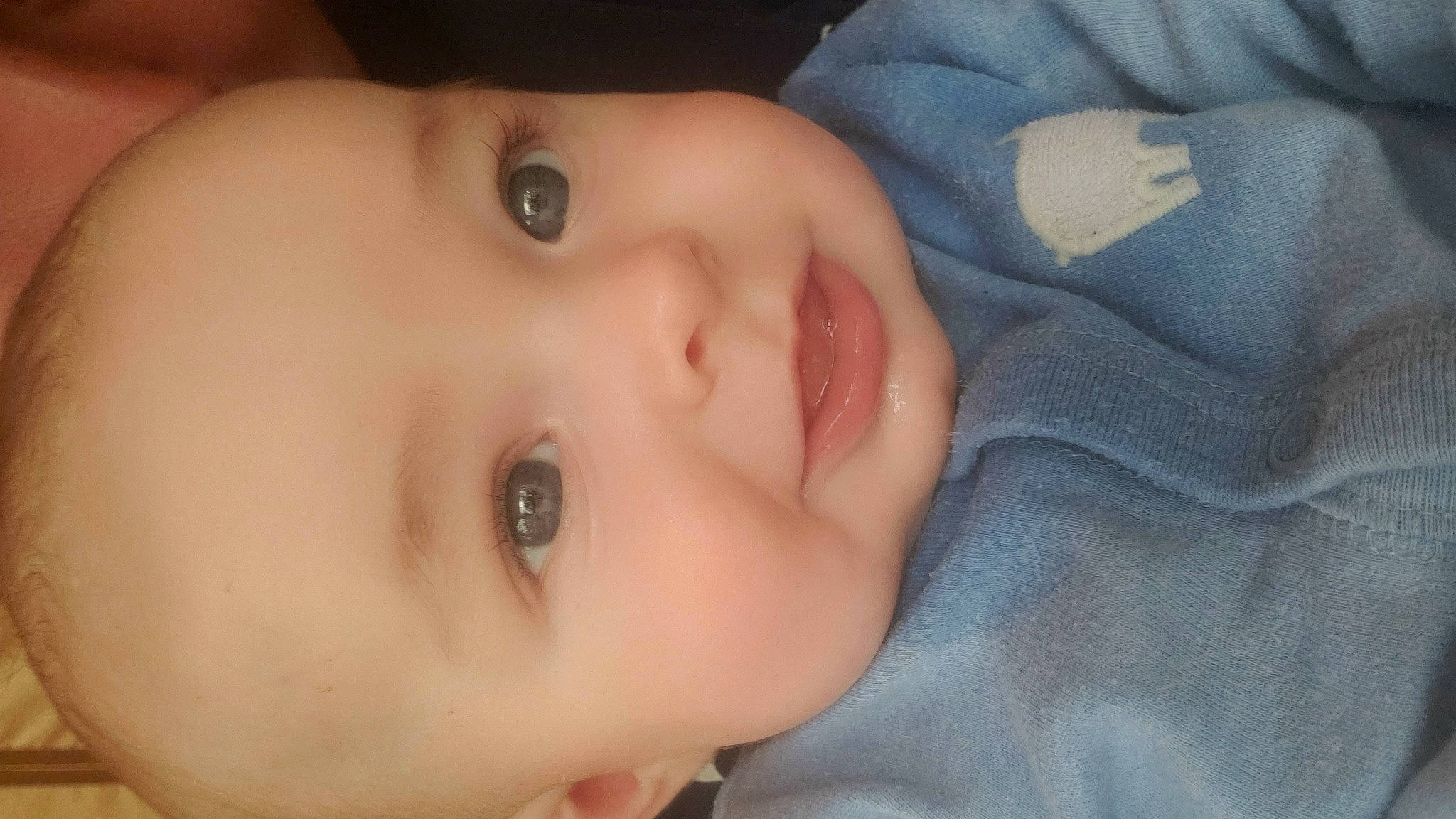 Keith joined the competition — help win amazing prizes! baby, baby_toddler_clothing, cheek, child, chin, close_up, eyebrow, eyelash, facial_expression, forehead, iris, lip, organ, person, skin, toddler