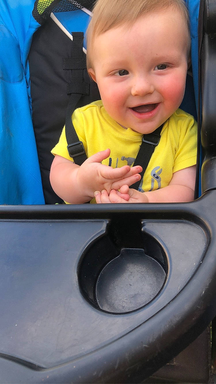 Cannon joined the competition — help win amazing prizes! automotive_tire, baby, baby_toddler_clothing, child, eye, hair, happy, iris, motor_vehicle, nose, organ, person, product, skin, smile, t_shirt, tire, toddler, vehicle_door, wheel