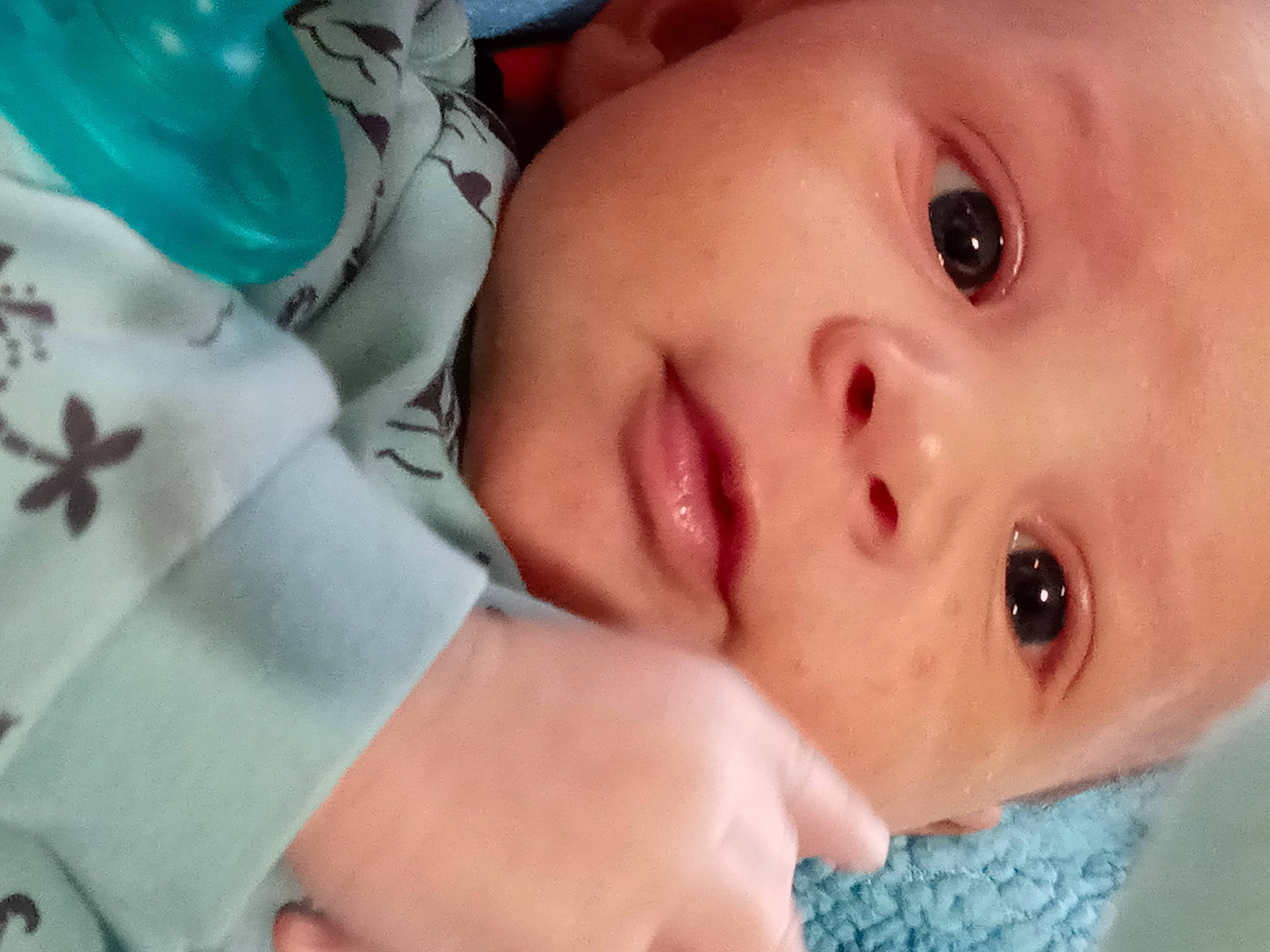 Kyran joined the competition — help win amazing prizes! baby, bedtime, cheek, child, chin, close_up, ear, eye, face, finger, forehead, head, iris, lip, mouth, nose, person, skin, toddler