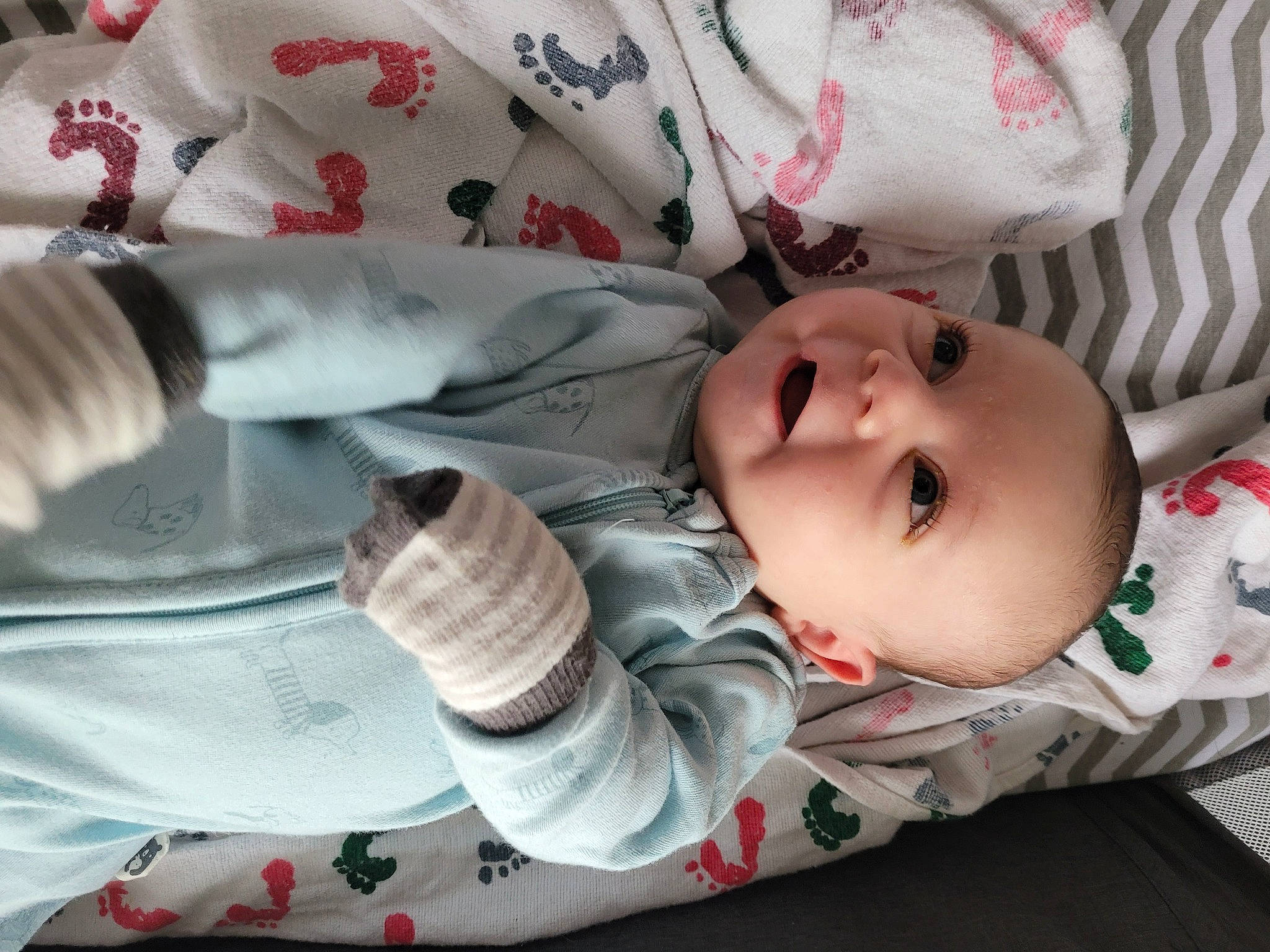 Ryan joined the competition — help win amazing prizes! baby, baby_products, baby_safety, baby_toddler_clothing, carmine, cheek, child, comfort, linens, nap, pattern, person, room, skin, sleep, sleeve, smile, toddler