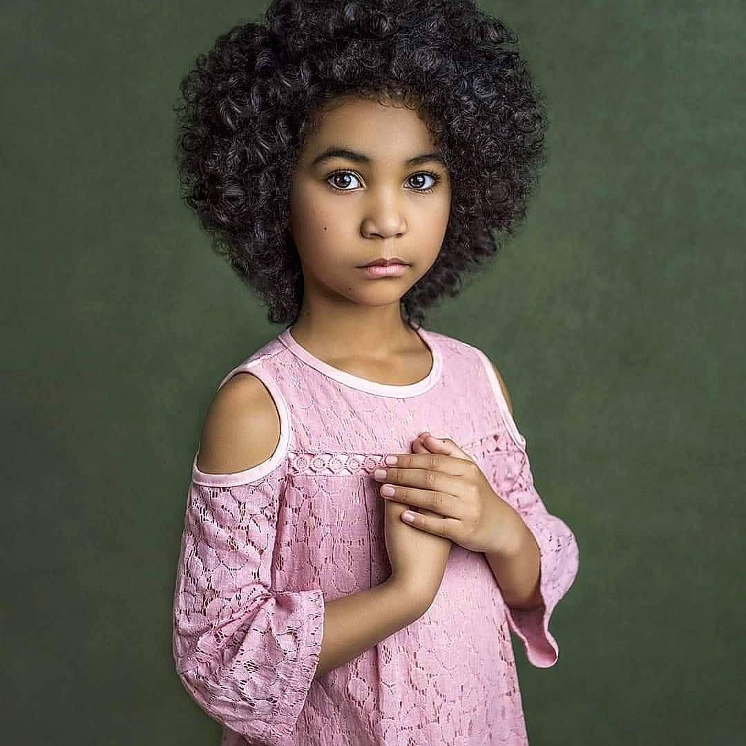 Shayla Dang joined the competition — help win amazing prizes! afro, black_hair, doll, eye, eyebrow, eyelash, face, gesture, hair, head, human_body, iris, jheri_curl, lip, neck, one_piece_garment, person, ringlet, skin, sleeve
