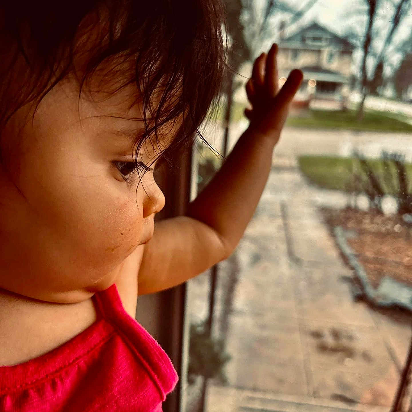 Meredith joined the competition — help win amazing prizes! arm, blackhair, bodypart, child, city, face, female, finger, girl, hand, head, path, person, photography, portrait, road, shoulder, sidewalk, street, urban