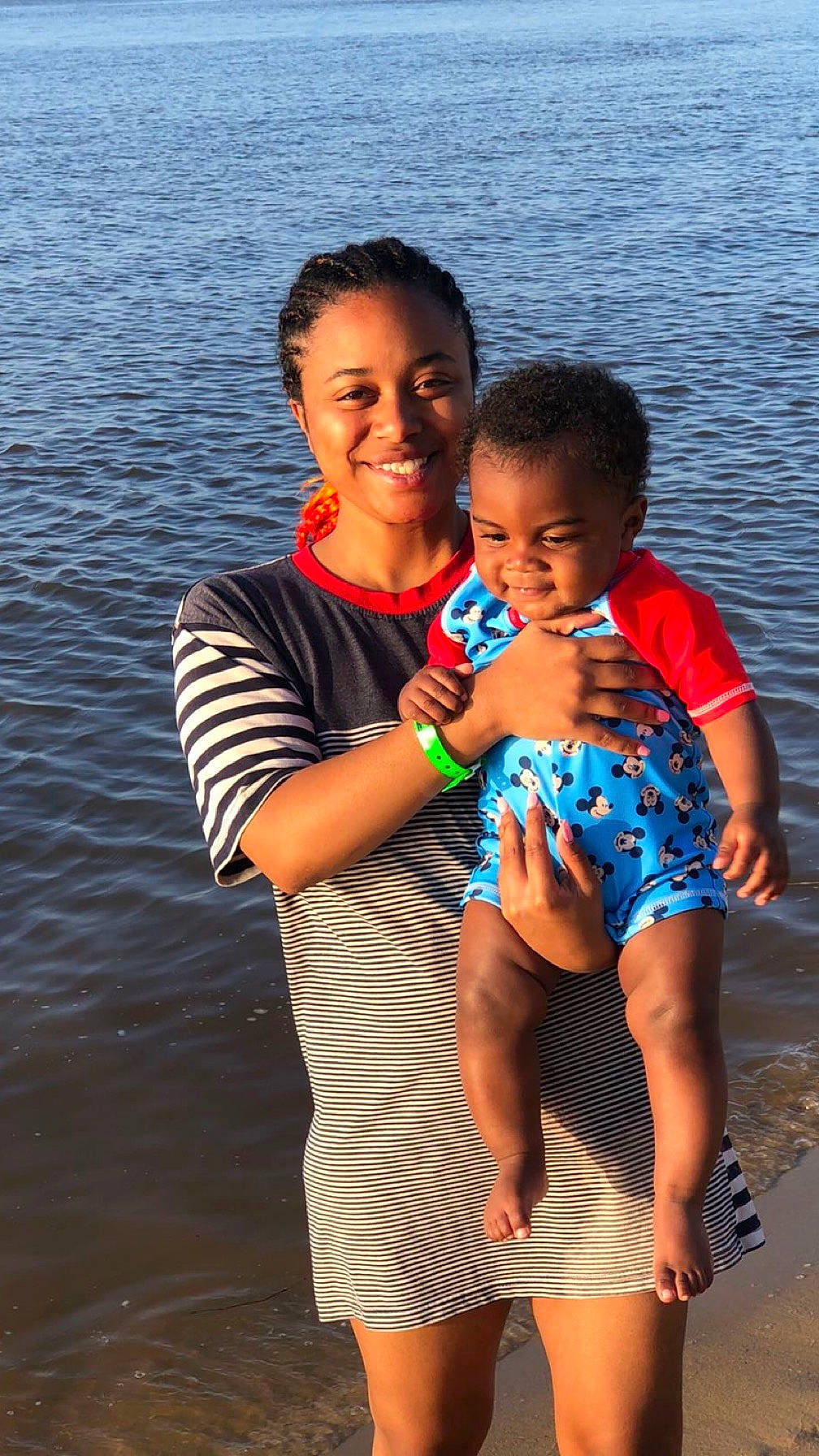 Jeremiah joined the competition — help win amazing prizes! arm, azure, eye, face, flash_photography, gesture, hand, happy, head, human_body, interaction, joy, lake, leisure, muscle, people_in_nature, people_on_beach, person, sky, smile