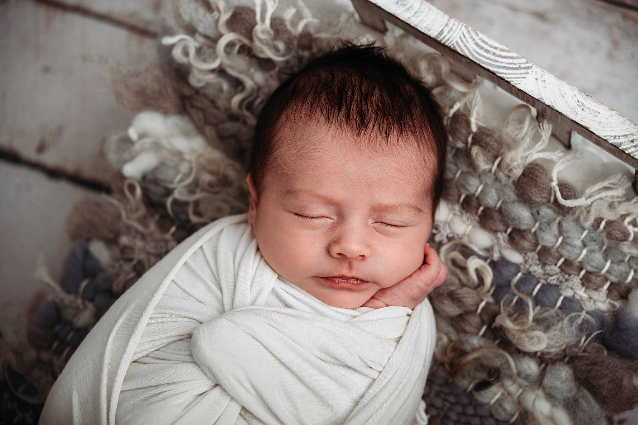 Dawson is registered to the contest to win money with this photo: baby, baby_toddler_clothing, cheek, child, comfort, eye, eyebrow, eyelash, flash_photography, happy, head, iris, linens, monochrome, monochrome_photography, person, portrait_photography, sitting, skin, toddler