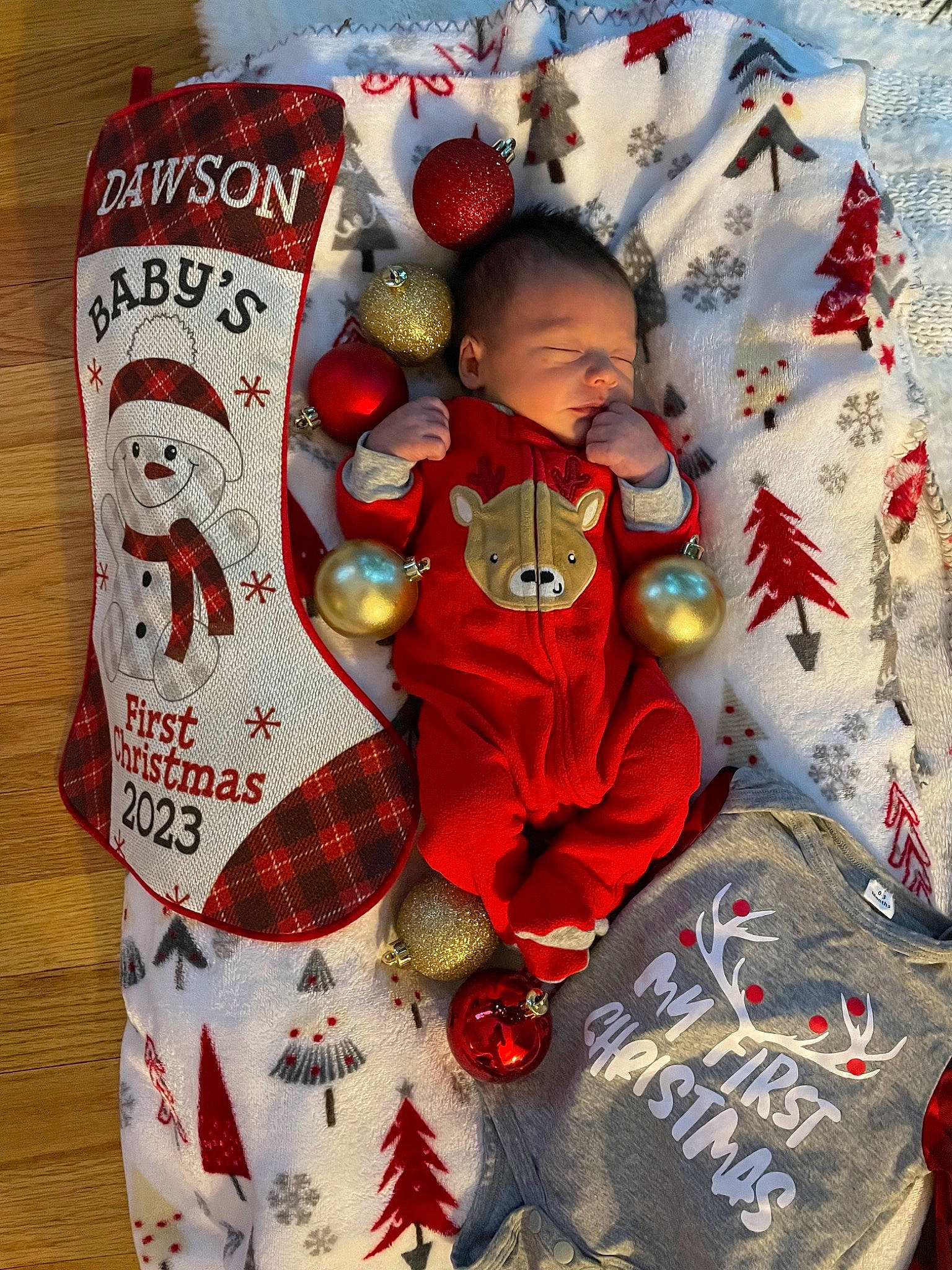 Dawson joined the competition — help win amazing prizes! baby_toddler_clothing, carbonated_soft_drinks, carmine, christmas, christmas_decoration, christmas_eve, christmas_ornament, comfort_food, event, fictional_character, holiday, holiday_ornament, interior_design, ornament, pattern, person, present, santa_claus, sleeve, textile