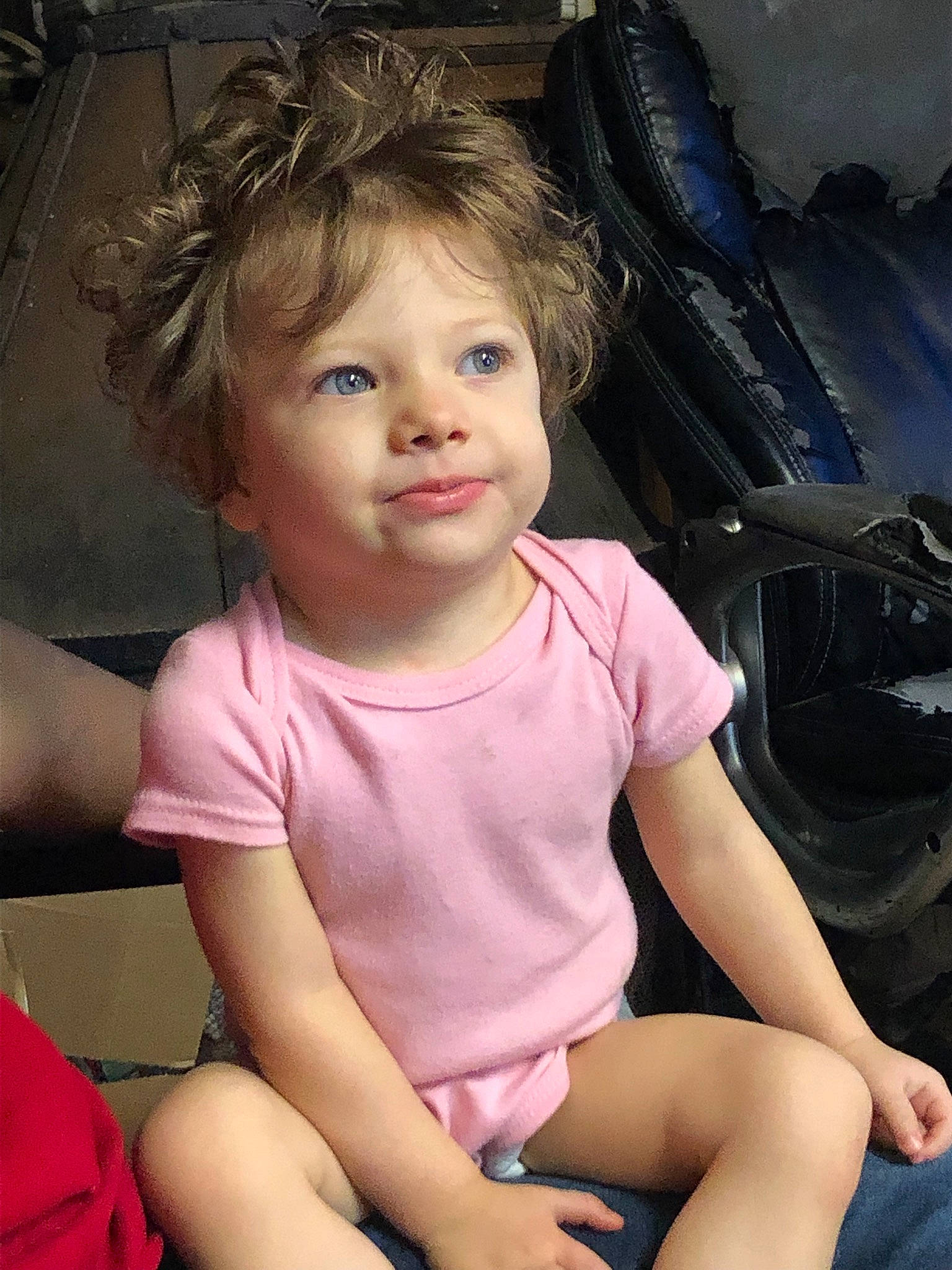 Jessie joined the competition — help win amazing prizes! baby_toddler_clothing, cheek, chin, cool, eyelash, finger, flash_photography, fun, gesture, hairstyle, happy, iris, joy, lip, mouth, neck, person, pink, shoulder, skin