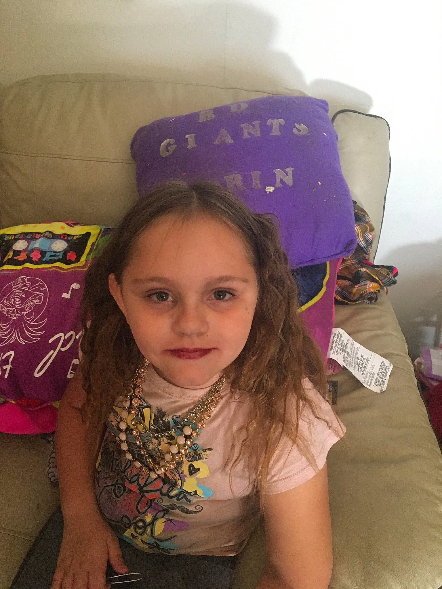 Nancy Sue is registered to the contest to win money with this photo: beauty, cheek, child, comfort, eye, eyebrow, face, finger, fun, hair, happy, head, joy, long_hair, magenta, mouth, neck, person, pink, purple