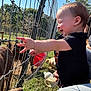 Ripp joined the competition — help win amazing prizes! animal, baby_bottle, black_shirt, child, curious, daylight, farm, fence, goat, grass, hand, happy, nature, outdoor, person, petting, smiling, sunny, toddler, trees