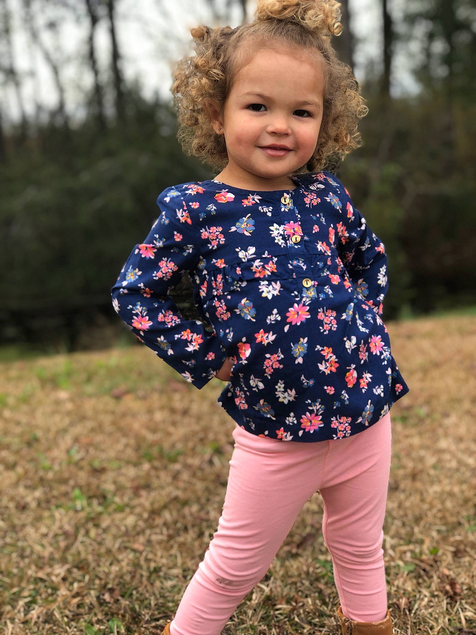 Annalisa is registered to the contest to win money with this photo: baby_toddler_clothing, child, child_model, clothing, design, face, grass, jacket, jeans, joy, outerwear, pattern, people, person, photography, pink, play, sleeve, smile, textile