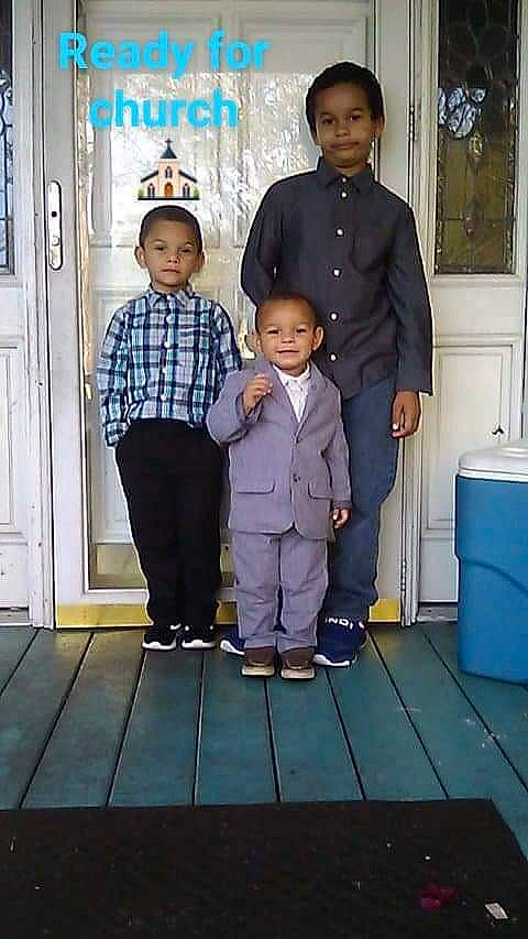 Matthew joined the competition — help win amazing prizes! child, family, people, person, standing