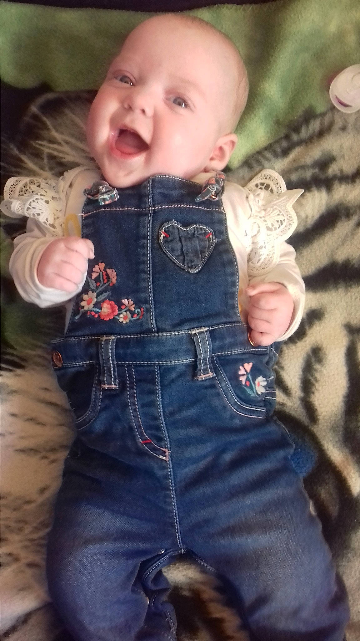 Isabella is registered to the contest to win money with this photo: child, cool, denim, girl, infant, jeans, person, product, skin, textile, toddler