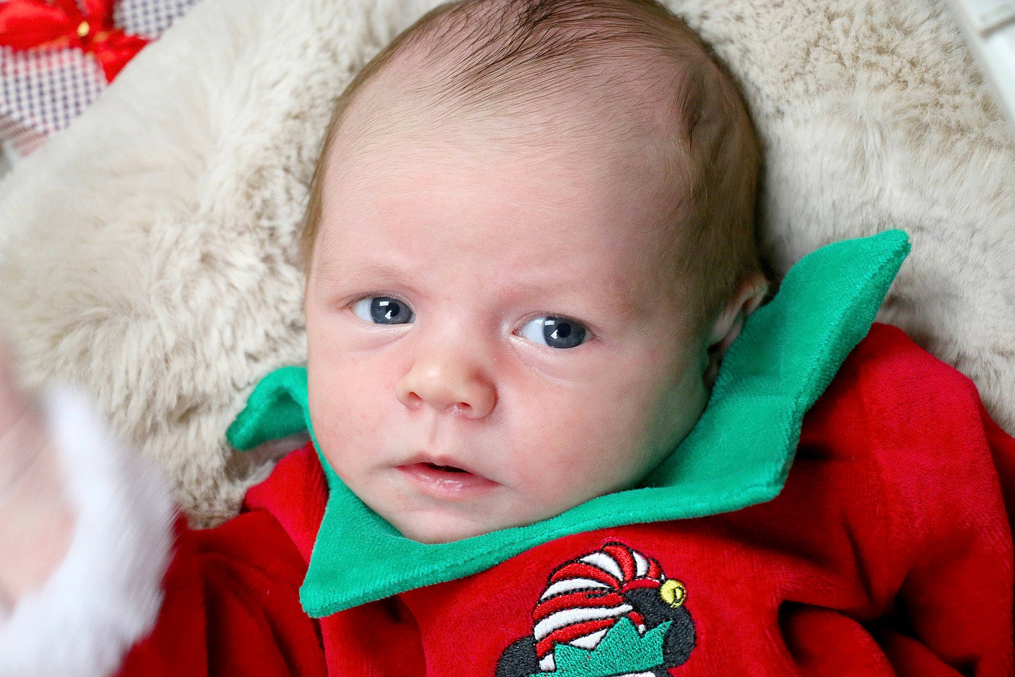 Wyllow a rejoint le concours — aidez-le/la à gagner de superbes lots ! baby, baby_toddler_clothing, cheek, chin, ear, eye, eyebrow, facial_expression, green, happy, iris, jacket, lip, mouth, nose, organ, person, skin, sleeve, toddler