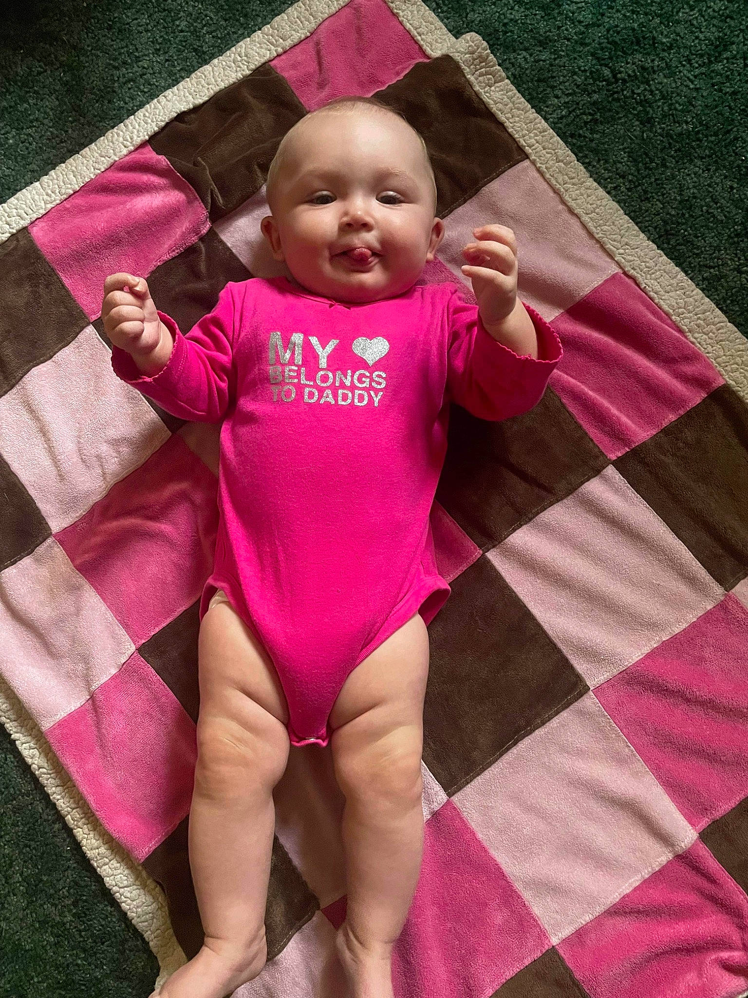 Indigo joined the competition — help win amazing prizes! baby, baby_toddler_clothing, beauty, cheek, comfort, eye, face, happy, head, human_leg, magenta, person, pink, purple, red, skin, sleeve, smile, thigh, toddler