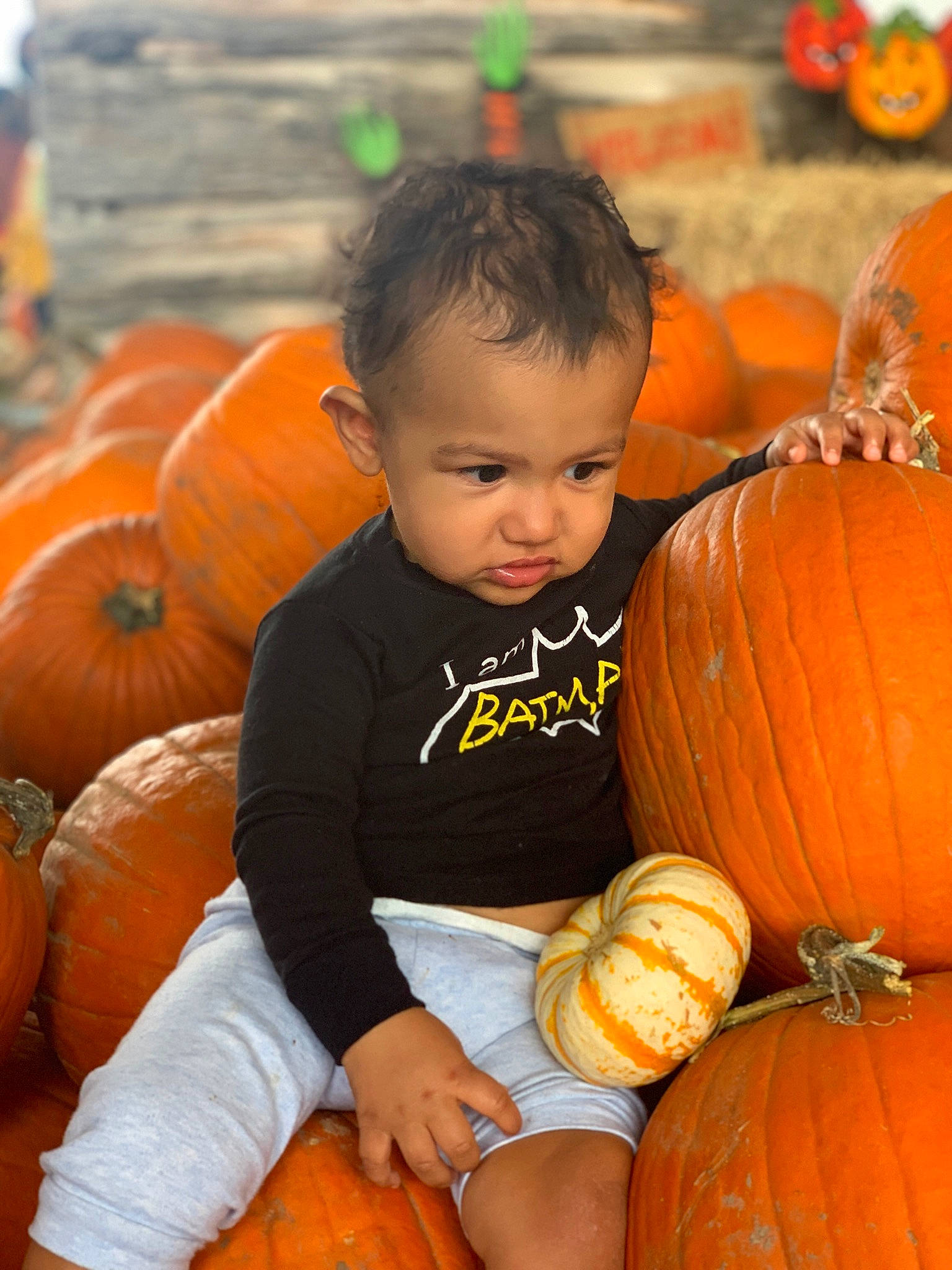 Ky-mani joined the competition — help win amazing prizes! _and_melon_family, _gourd, calabaza, child, cucumber, cucurbita, food, fruit, gourd, local_food, natural_foods, orange, person, plant, produce, pumpkin, smile, squash, toddler, tradition
