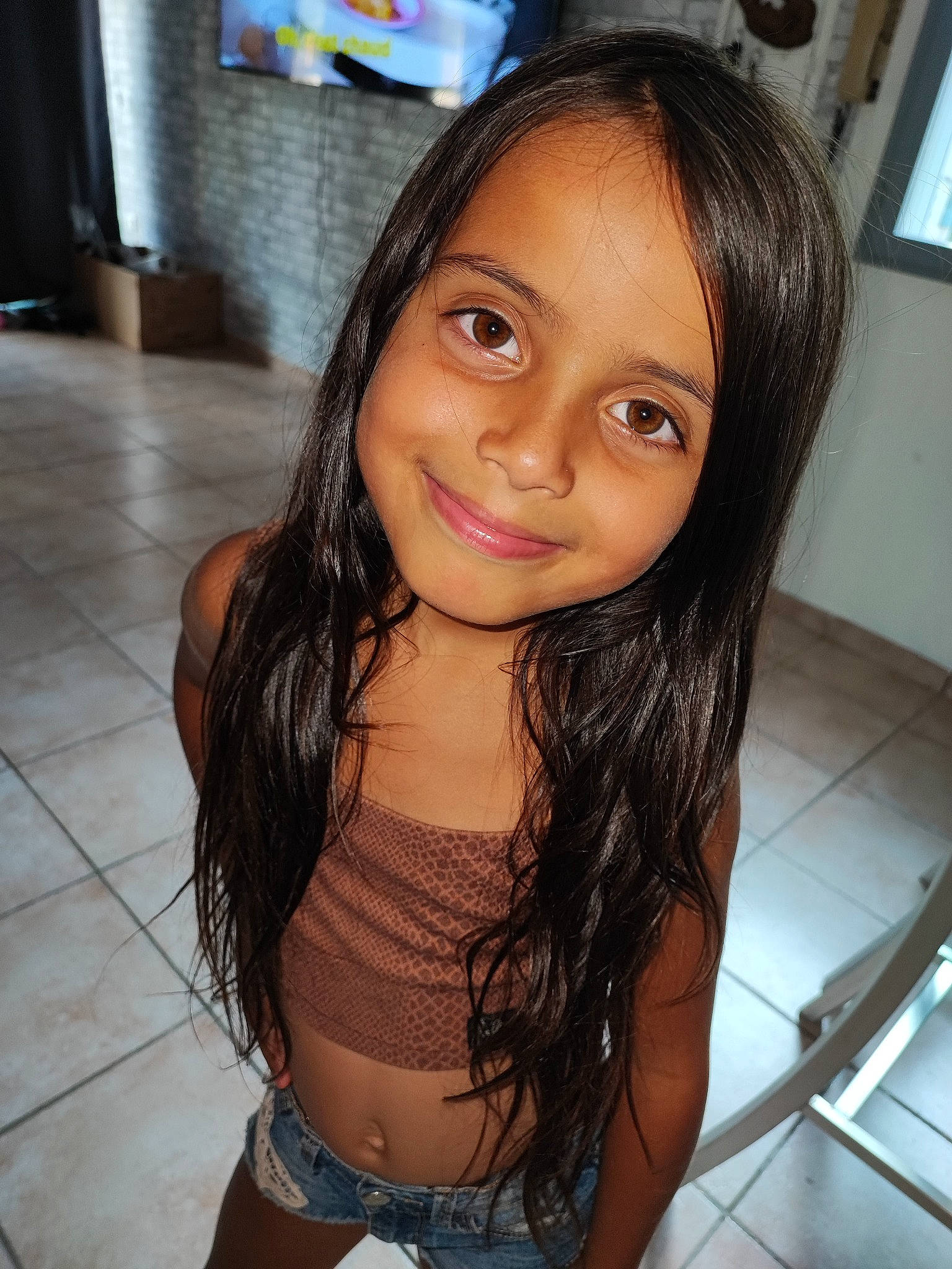 Shaïna a rejoint le concours — aidez-le/la à gagner de superbes lots ! arm, cheek, chin, eyelash, forehead, hair, happy, human_body, iris, jaw, joint, joy, lingerie_top, lip, makeover, mouth, neck, person, skin, smile