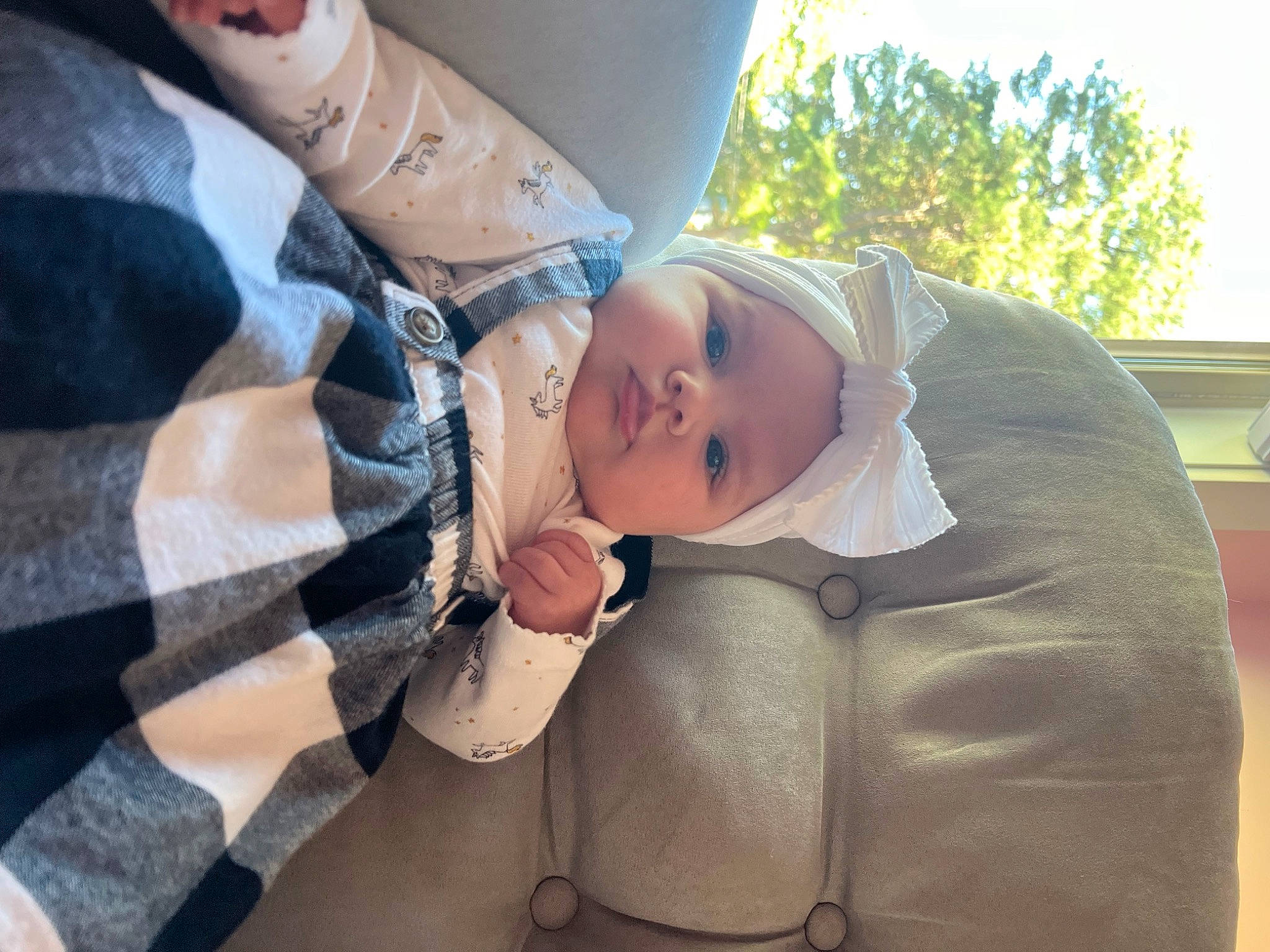 Alexandra joined the competition — help win amazing prizes! abdomen, baby, baby_carriage, baby_products, chest, child, comfort, fashion_accessory, gesture, grass, happy, headwear, human_body, leg, linens, nail, person, plant, sitting, toddler