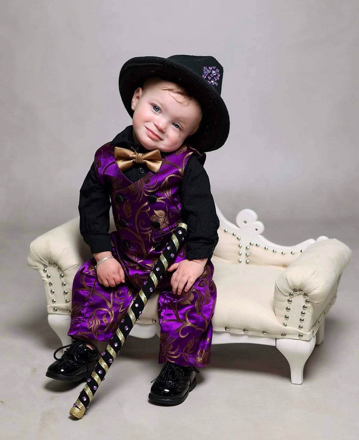 Ryleigh joined the competition — help win amazing prizes! arm, baby_toddler_clothing, child, fashion_design, flash_photography, gesture, happy, hat, joy, magenta, mammal, person, pink, purple, sleeve, smile, style, sun_hat, thigh, toddler