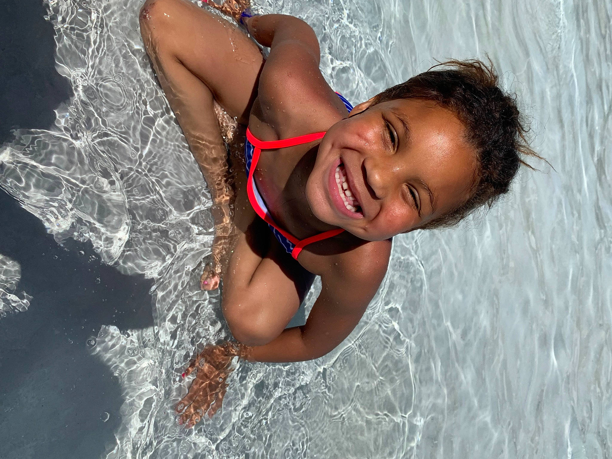 Jazmyn joined the competition — help win amazing prizes! arm, bathing, beach, black_hair, brassiere, chest, elbow, flash_photography, fun, happy, joy, lake, leisure, muscle, people_in_nature, people_on_beach, person, recreation, smile, swimwear