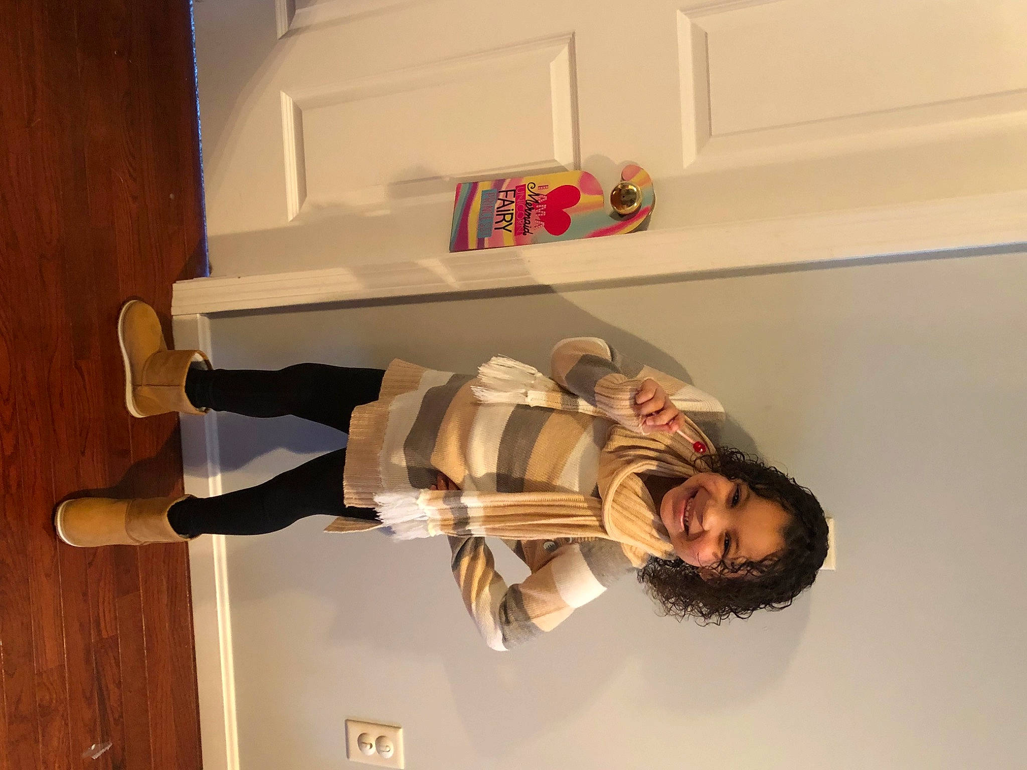 Jazmyn joined the competition — help win amazing prizes! boot, ceiling, comfort, fashion_design, flooring, hardwood, human_leg, joy, knee, leg, person, room, shelf, shelving, smile, thigh, waist, walking_shoe, window, wood