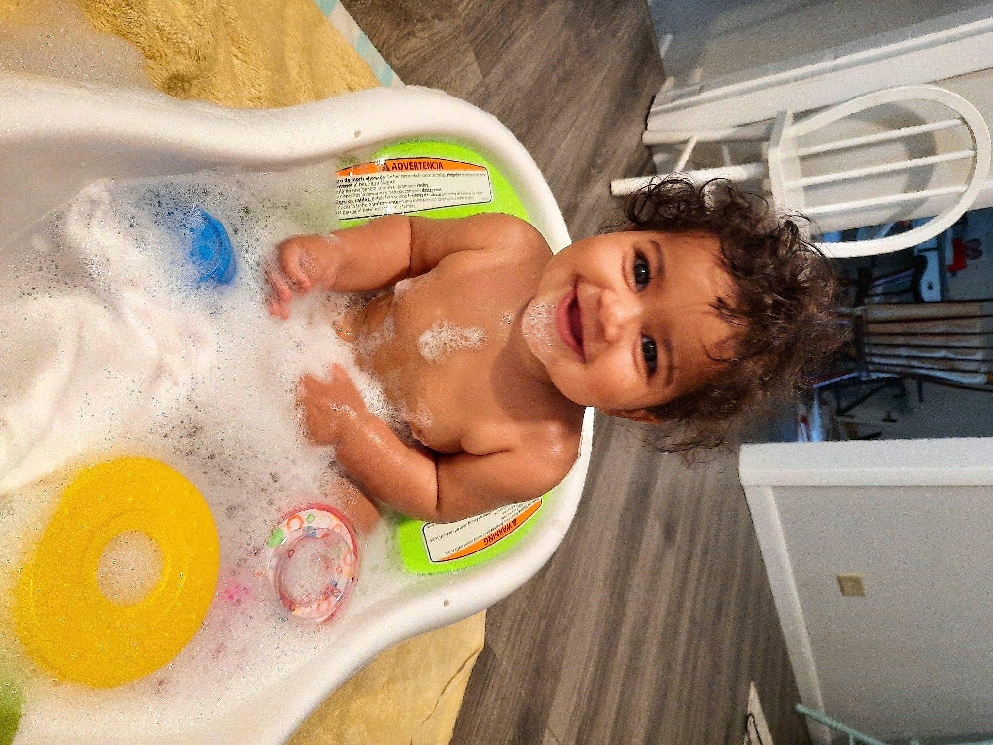 Olive joined the competition — help win amazing prizes! abdomen, baby, baby_bathing, baby_playing_with_toys, baby_products, bath_toy, bathing, bathtub, chest, child, fun, happy, joy, leisure, person, recreation, skin, smile, thigh, toddler