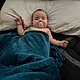 baby, sleeping, pacifier, blanket, pillow, infant, bed, rest, cozy, child, peaceful, indoor, comfort, soft, cute, relaxation, person, young, covered, nap