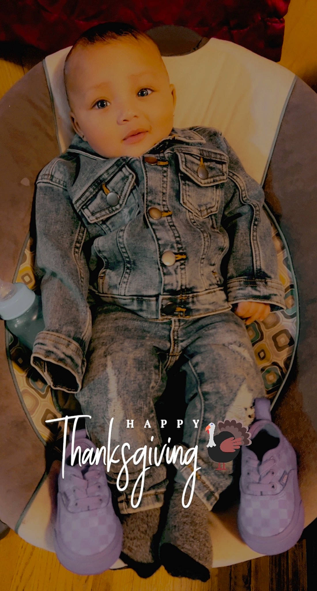 Dekaidence joined the competition — help win amazing prizes! baby, baby_toddler_clothing, belt, button, camouflage, cheek, child, denim, fashion_design, military_camouflage, military_uniform, pattern, person, pocket, sitting, skin, sleeve, t_shirt, thigh, toddler