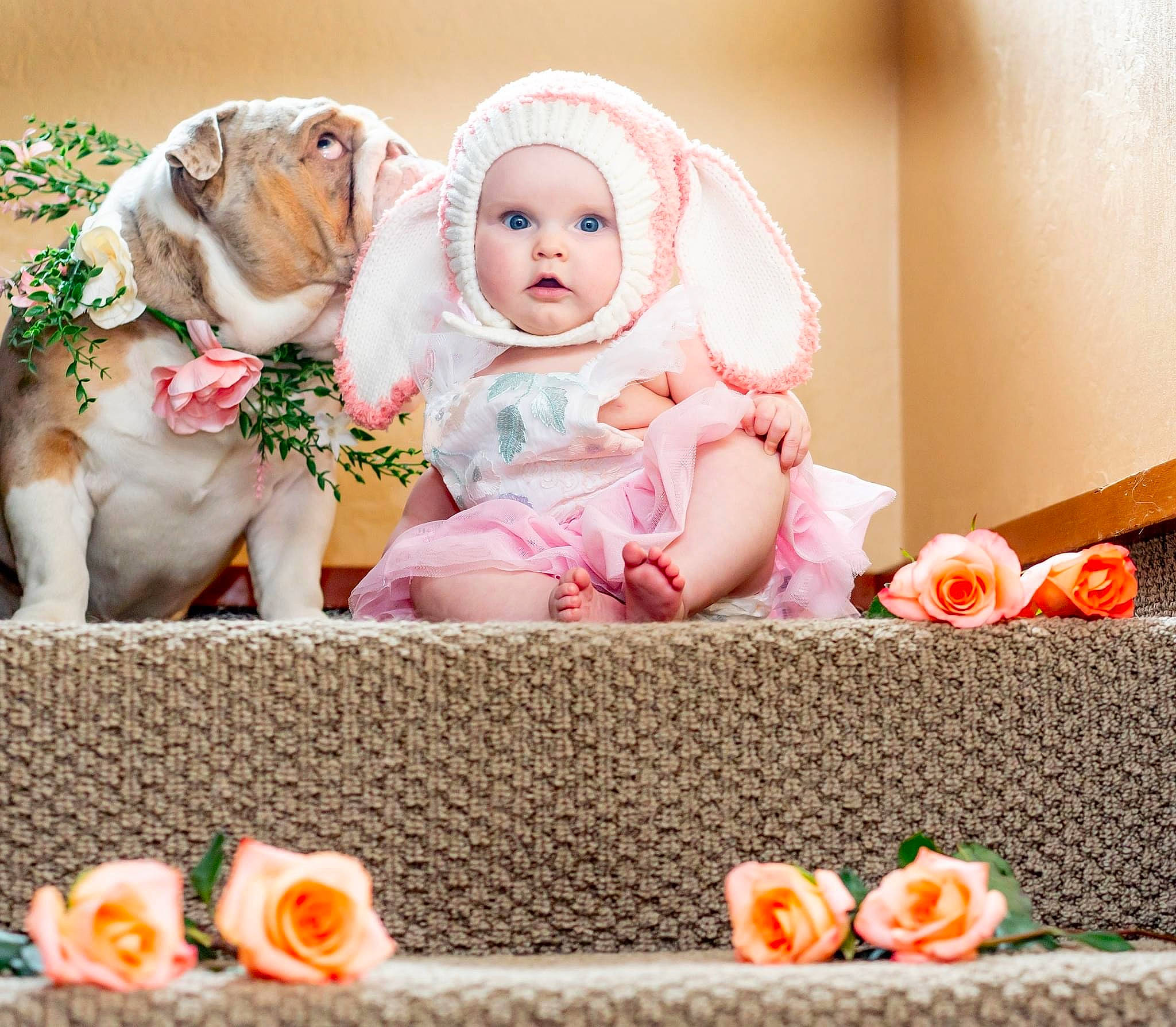 Ivory joined the competition — help win amazing prizes! baby, buttercream, cake, cake_decorating, cake_decorating_supply, child, doll, event, font, happy, headwear, icing, orange, peach, person, petal, pink, room, sitting, sugar_cake