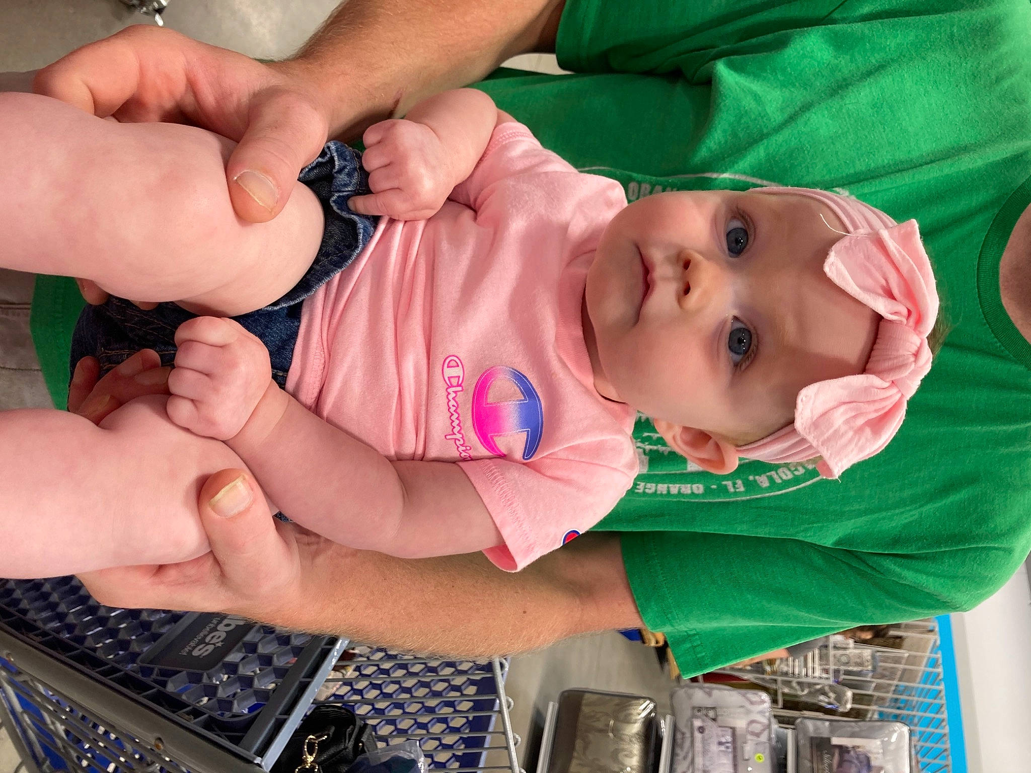 Lyra is registered to the contest to win money with this photo: baby, baby_products, baby_toddler_clothing, cheek, child, computer_keyboard, finger, gesture, grass, hand, happy, headwear, lip, mouth, nail, nose, person, pink, skin, thumb