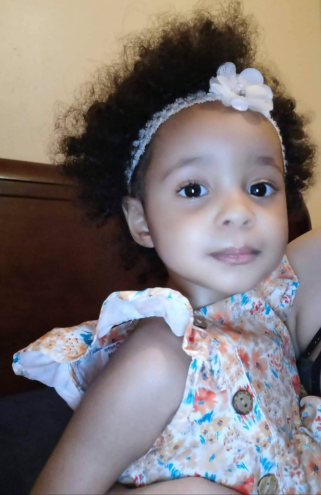 Gianna joined the competition — help win amazing prizes! azure, baby_toddler_clothing, cheek, child, dress, eyelash, fashion_accessory, flash_photography, hairstyle, happy, headband, headgear, headpiece, iris, joy, lip, pattern, person, pink, skin