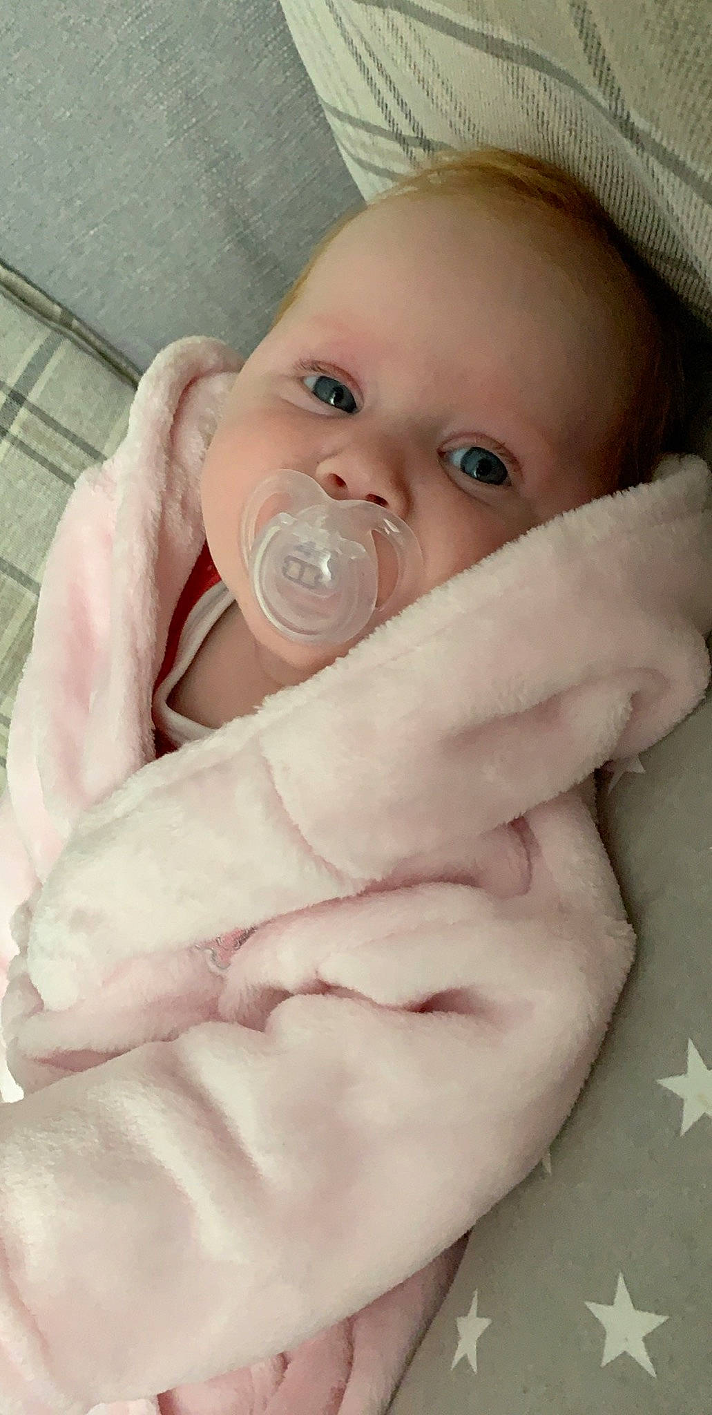 Abbie joined the competition — help win amazing prizes! baby, baby_products, cheek, child, eye, face, hand, head, lip, mouth, nose, person, skin, toddler