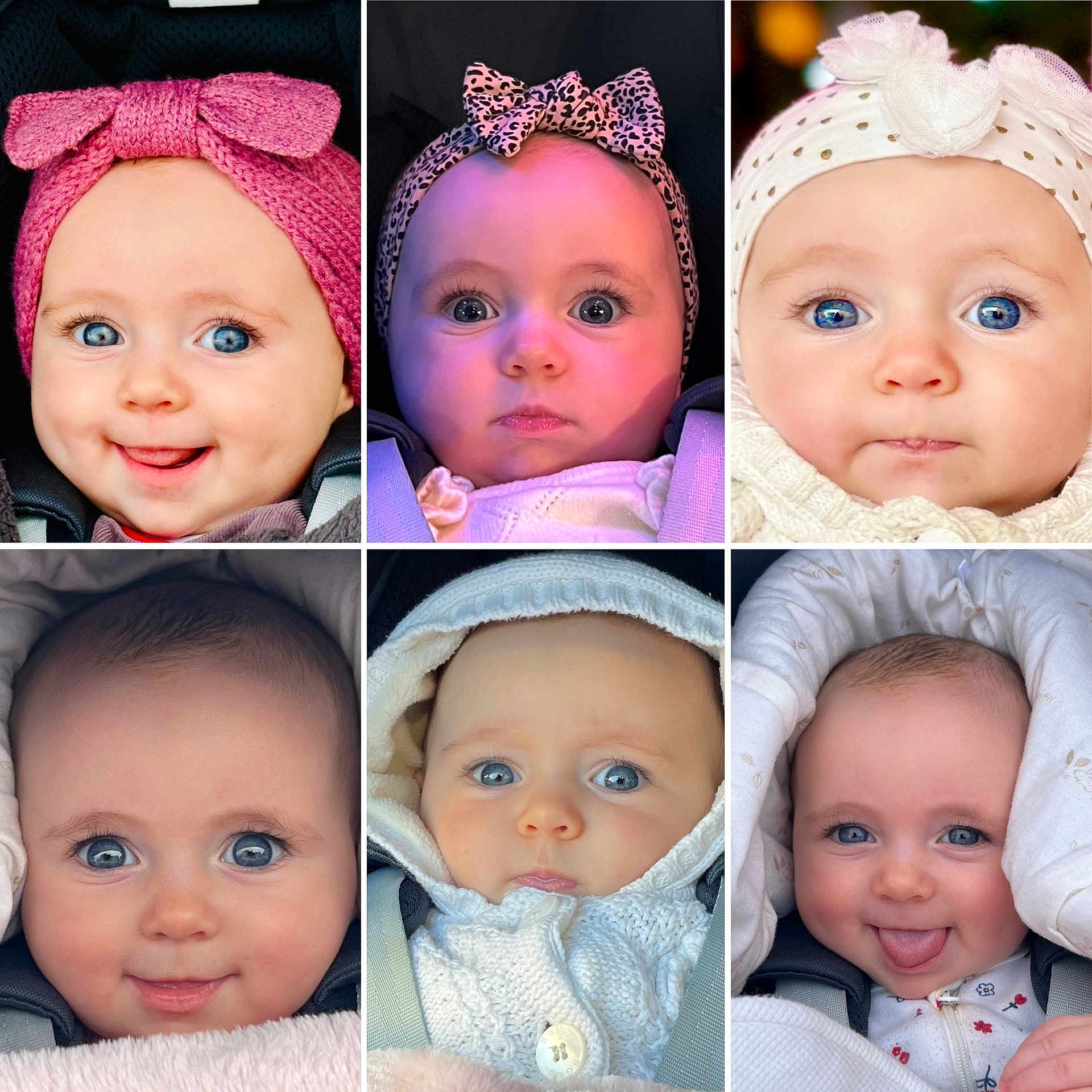 Iris Benoit participe au concours pour gagner de l'argent avec cette photo : accessories, art, baby, bonnet, cap, clothing, collage, costume, face, glasses, happy, hat, head, headband, jewelry, newborn, person, photography, portrait, toy