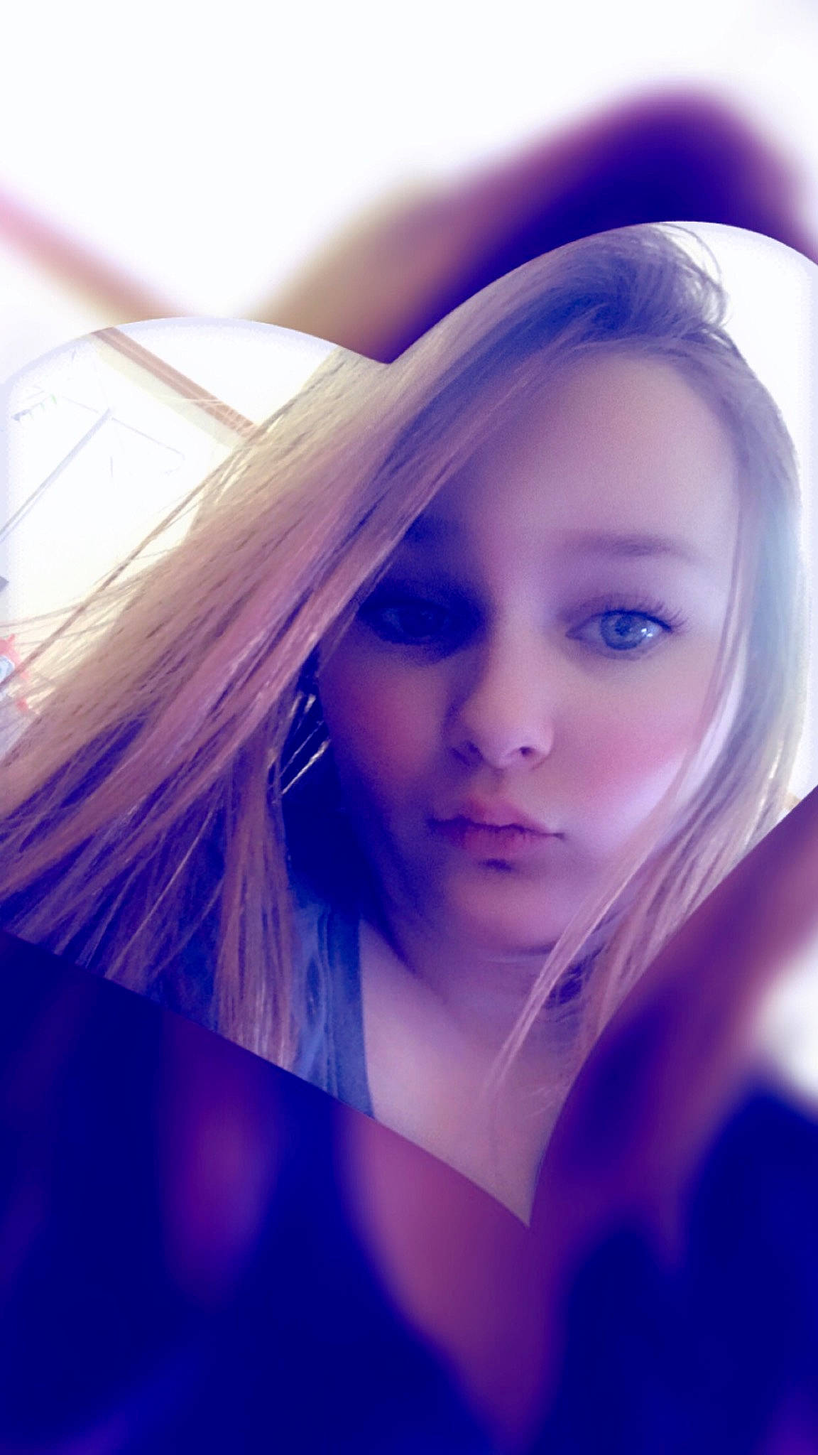 Katelyn joined the competition — help win amazing prizes! beauty, blond, blue, cool, electric_blue, eye, eyebrow, eyelash, face, hair, hairstyle, head, lady, lavender, lip, long_hair, nose, person, photography, portrait