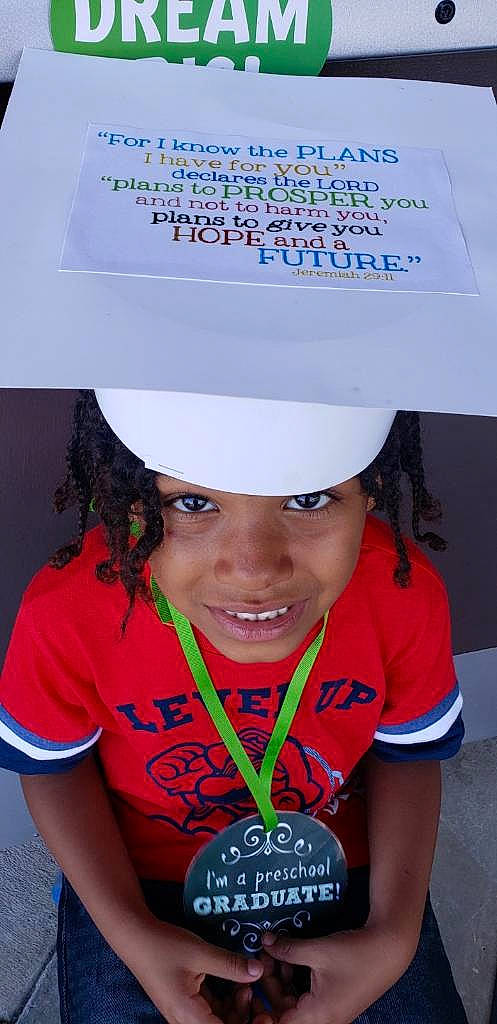 Bretton is registered to the contest to win money with this photo: joy, person, smile