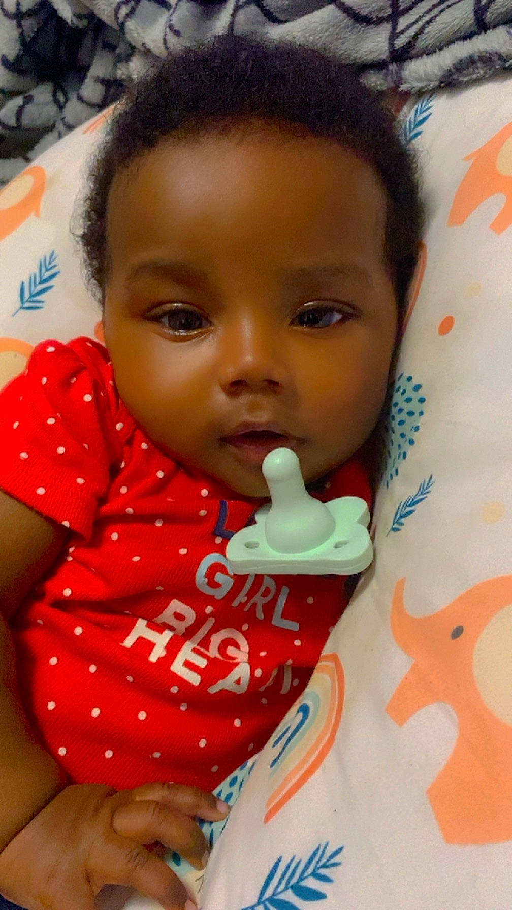 Melody is registered to the contest to win money with this photo: baby, baby_products, baby_toddler_clothing, carmine, cheek, child, chin, eyelash, facial_expression, forehead, fun, hairstyle, happy, lip, mouth, nose, person, play, skin, sleeve