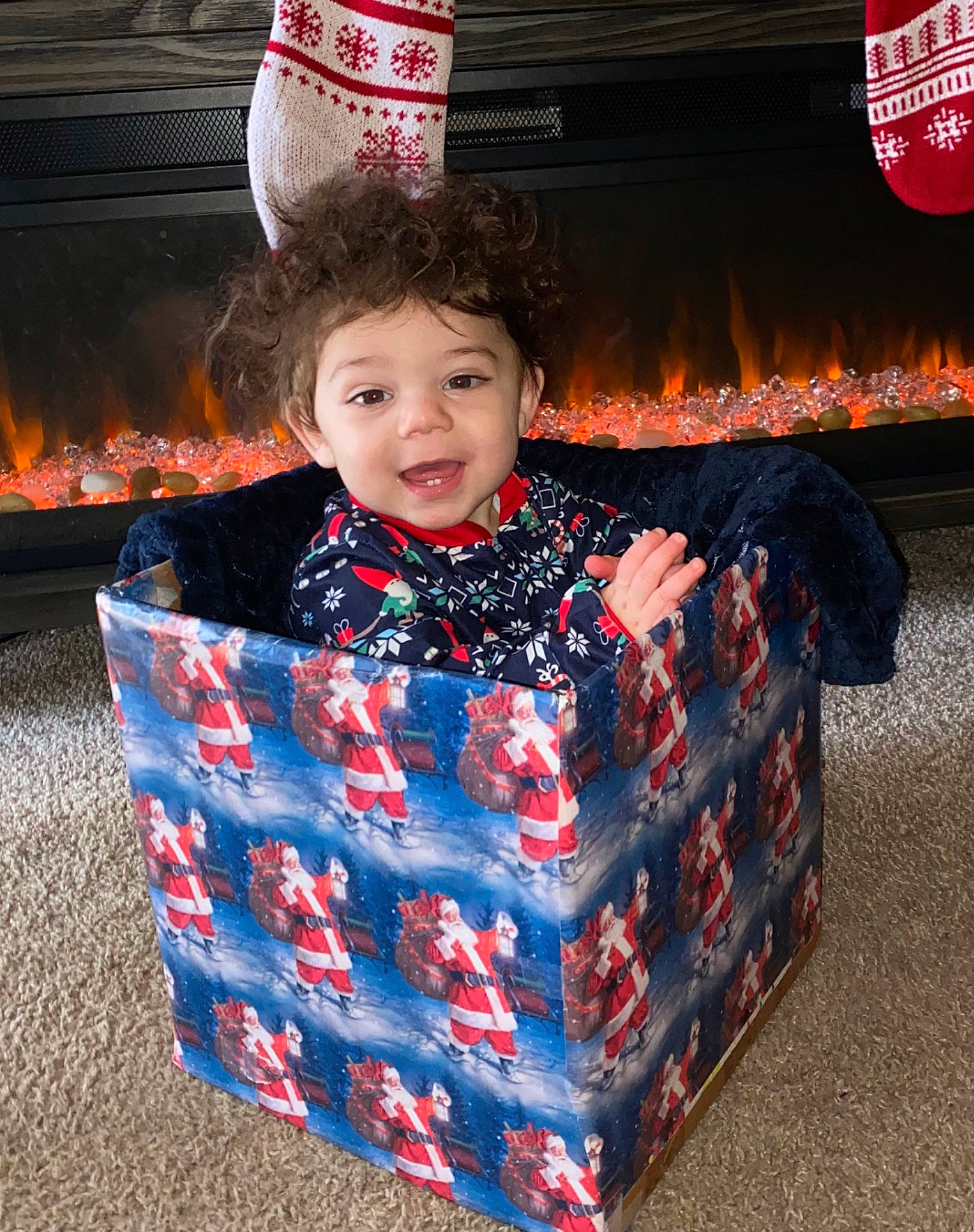 Enzo joined the competition — help win amazing prizes! baby, baby_toddler_clothing, box, child, electric_blue, event, fun, happy, holiday, logo, pattern, person, play, recreation, red, sitting, sleeve, smile, toddler, travel