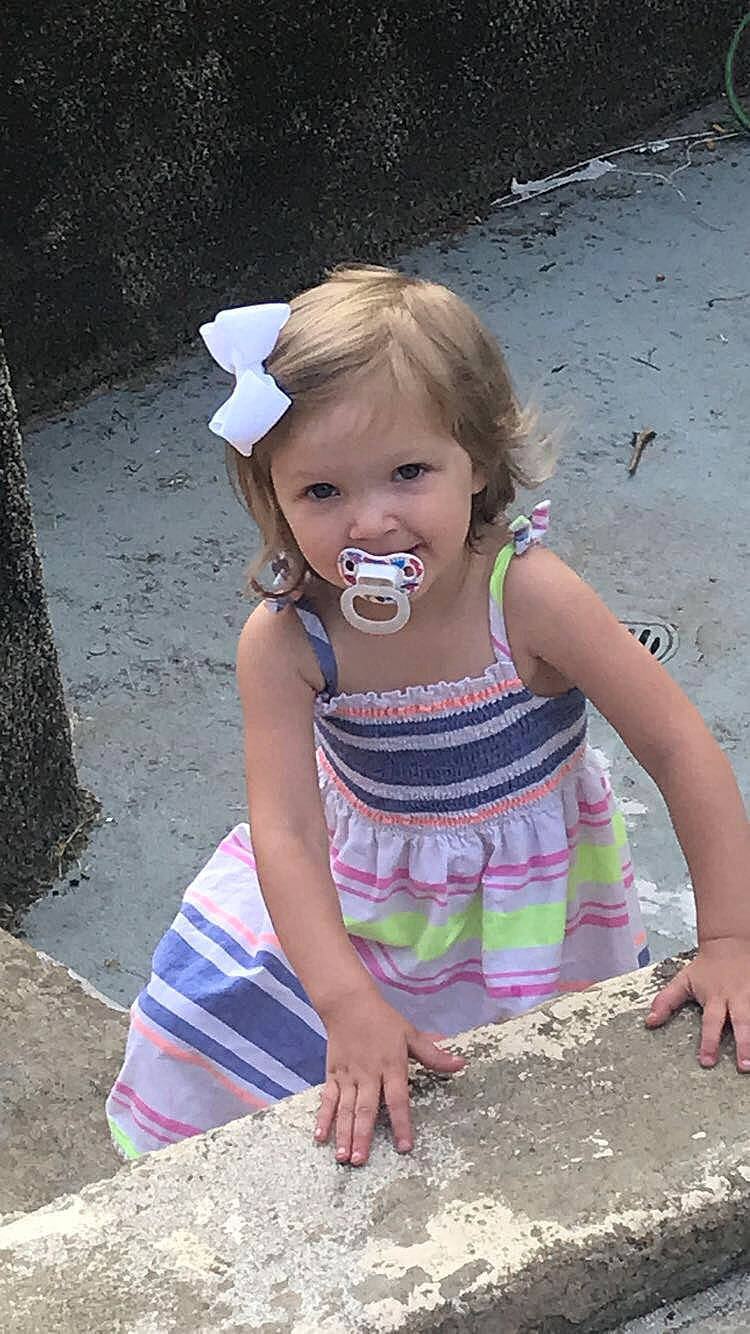 Hayleigh is registered to the contest to win money with this photo: child, fun, joy, person, play, sand, smile, summer, toddler, vacation, water