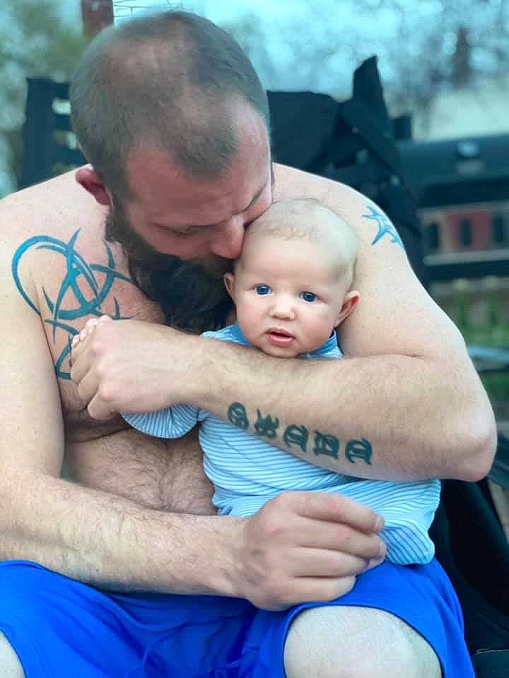 Braxtyn is registered to the contest to win money with this photo: abdomen, azure, baby, baby_products, baby_toddler_clothing, blue, child, electric_blue, event, fun, grass, happy, jewellery, leisure, people, person, recreation, sitting, skin, toddler