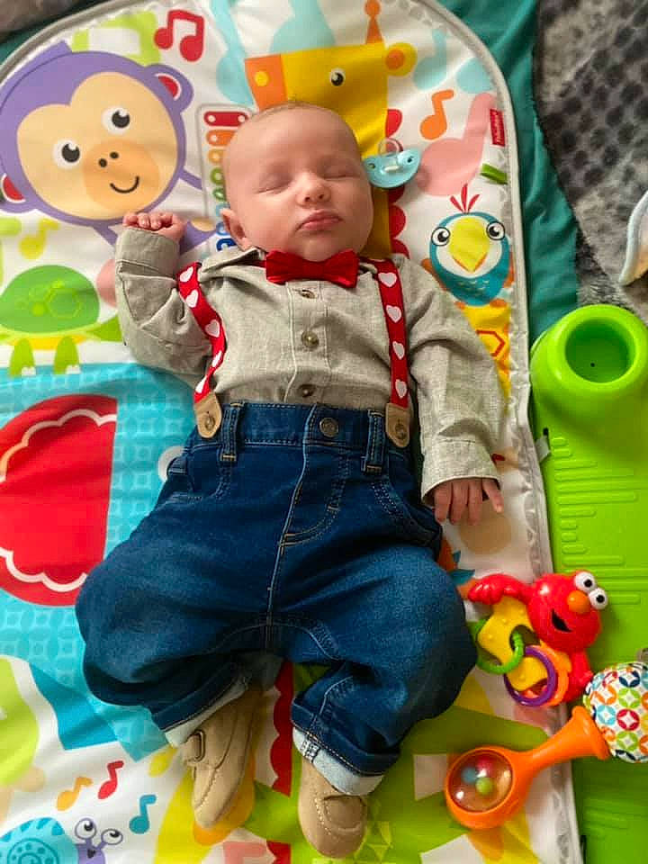 Braxtyn joined the competition — help win amazing prizes! baby, baby_products, baby_toddler_clothing, baby_toys, cheek, child, fun, happy, head, linens, mammal, organ, people, person, photograph, product, skin, textile, toddler, toy