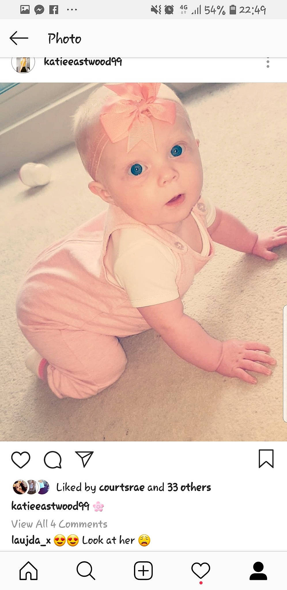 Elsie Evelynn joined the competition — help win amazing prizes! cheek, child, ear, face, forehead, girl, head, infant, joint, person, photo_caption, pink, product, skin, smile, toddler