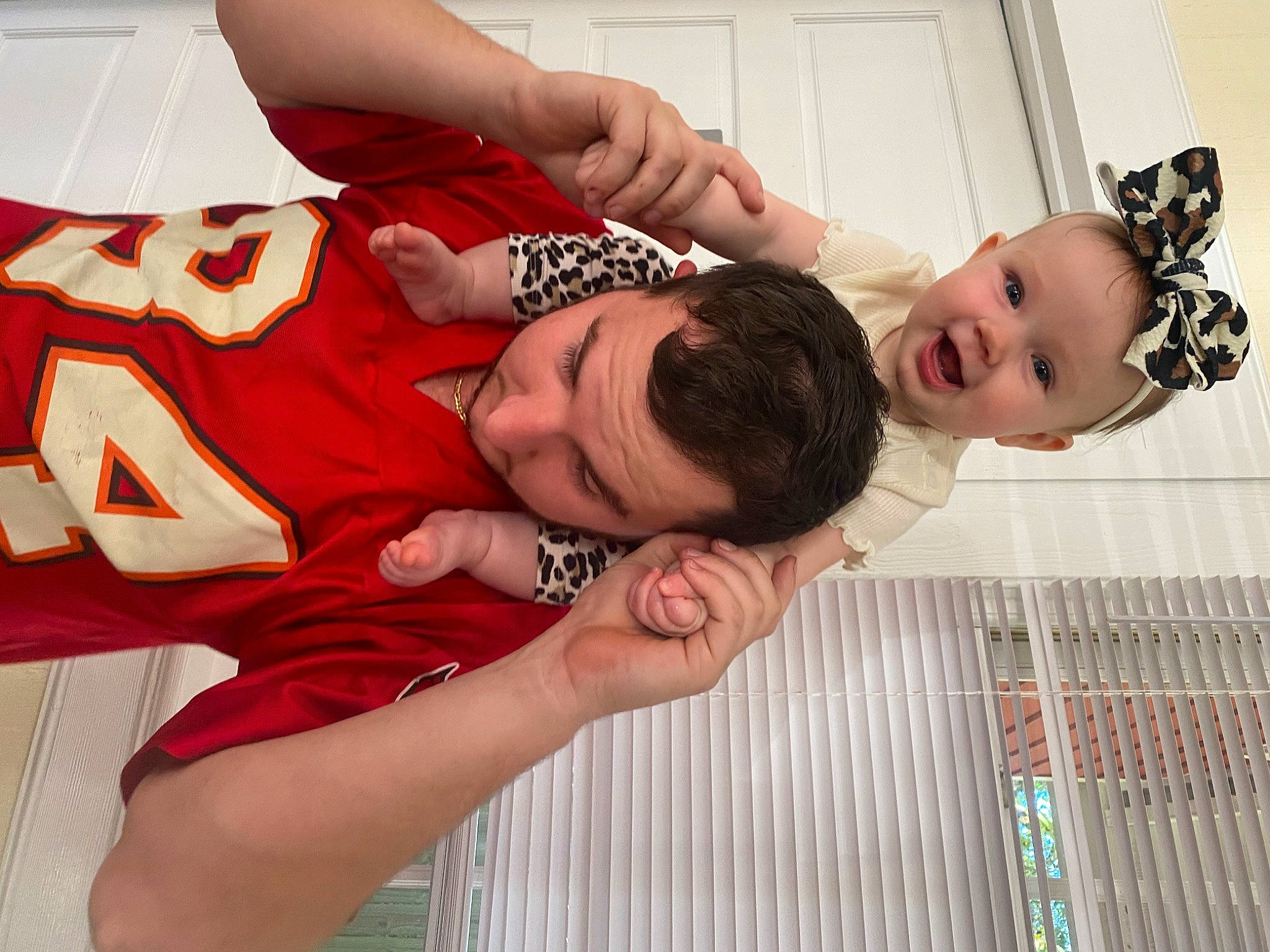 Isabella Rose joined the competition — help win amazing prizes! abdomen, arm, carmine, chest, child, comfort, elbow, event, eyewear, fun, gesture, happy, human_leg, knee, pattern, person, red, room, textile, thigh