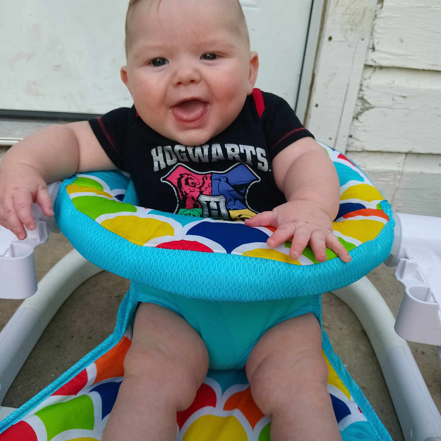 Ryan joined the competition — help win amazing prizes! baby, bodypart, clothing, crib, cushion, face, finger, furniture, hand, happy, head, homedecor, infantbed, person, photography, portrait, sitting, summer, t_shirt, toy