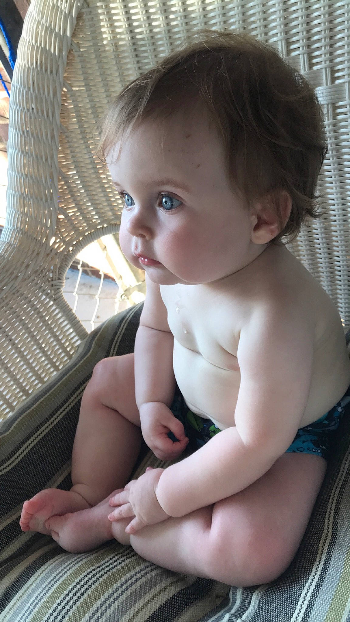 Bo joined the competition — help win amazing prizes! baby, cheek, chest, child, face, hand, head, nose, person, sitting, skin, smile, toddler