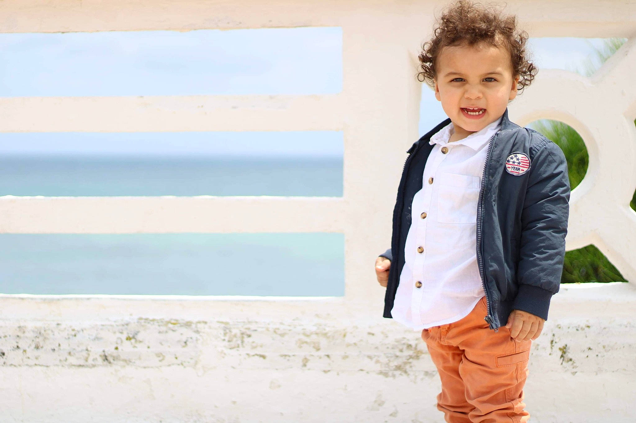 Yanis a rejoint le concours — aidez-le/la à gagner de superbes lots ! blazer, child, child_model, clothing, cool, denim, fashion, formal_wear, jacket, jeans, neck, outerwear, person, sleeve, standing, street_fashion, style, suit, toddler, top