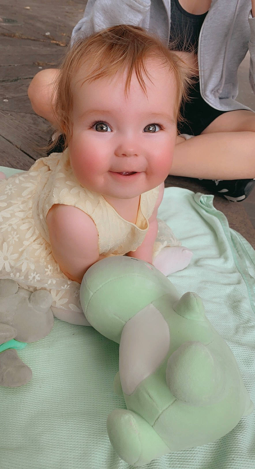 Willow-louise joined the competition — help win amazing prizes! arm, baby, baby_toddler_clothing, cheek, child, comfort, face, finger, fun, hand, happy, head, iris, joy, nail, person, pink, sitting, skin, smile