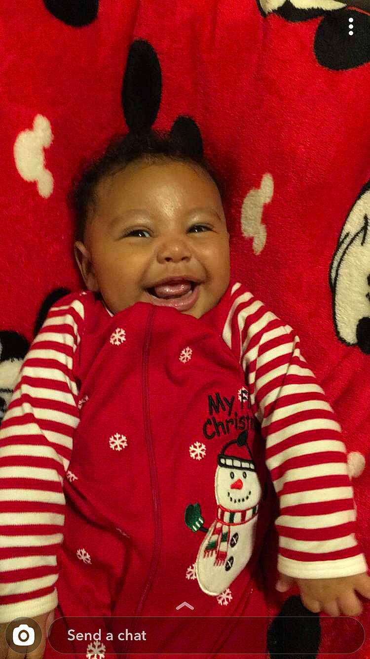 Konnor joined the competition — help win amazing prizes! baby, cheek, child, joy, person, red, smile, toddler