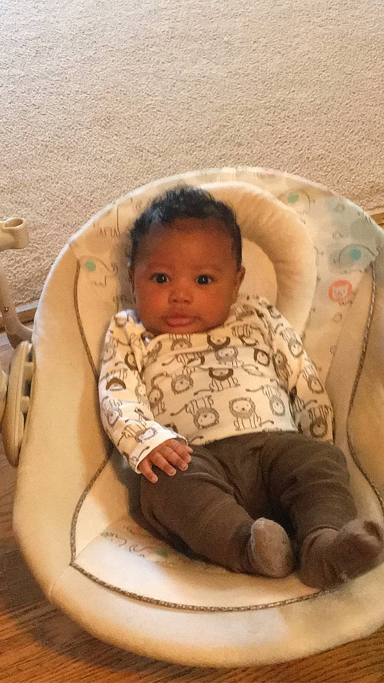 Konnor joined the competition — help win amazing prizes! baby, child, comfort, person, product, sitting, toddler