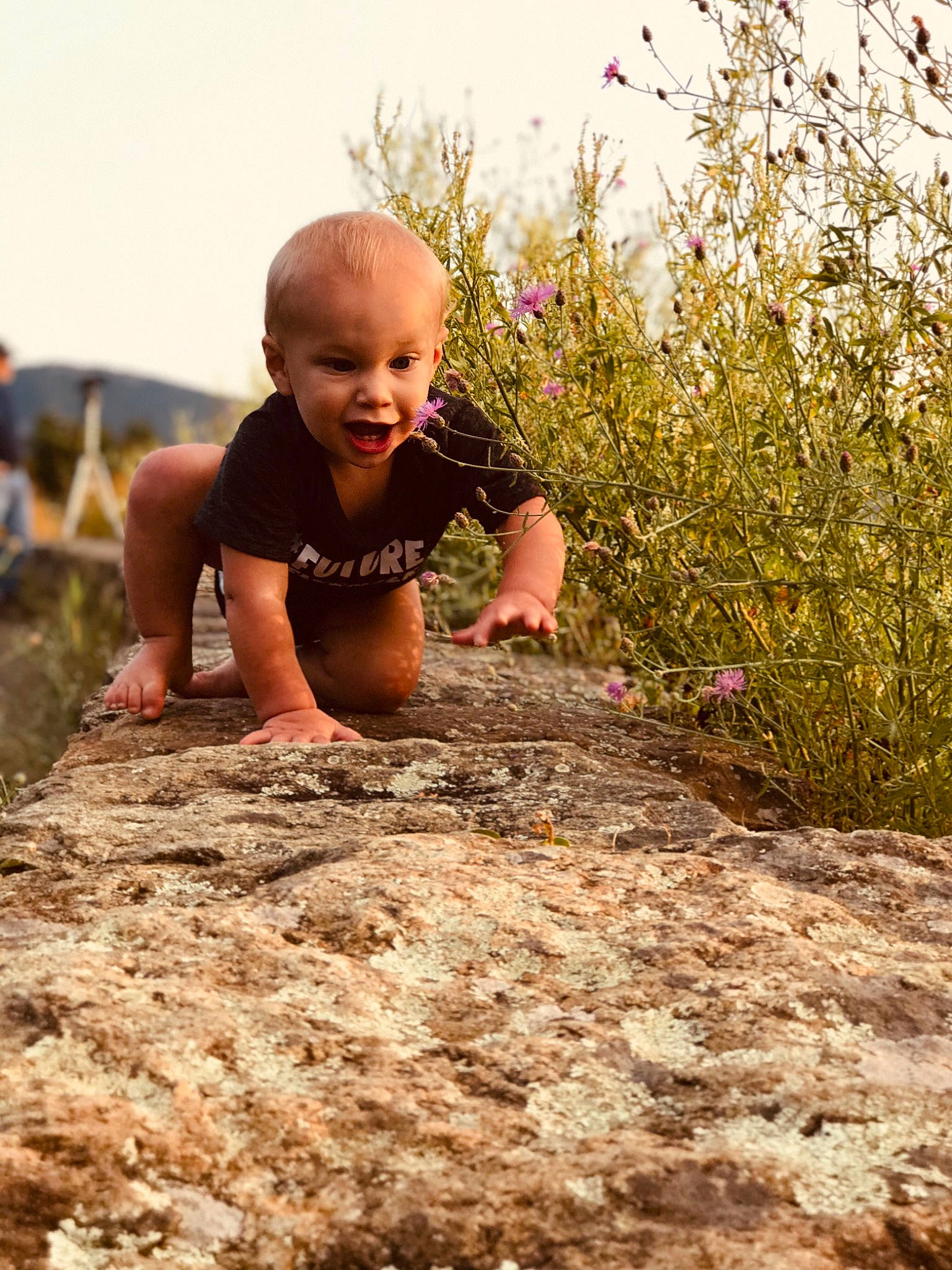 Ashtyn joined the competition — help win amazing prizes! adaptation, child, fun, grass, happy, mud, person, photograph, photography, plant, play, smile, soil, toddler, vacation